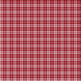 Tissu Impermeable Tartan Boho 53 Rouge Cerise, coupon 1m x laize (155cm)