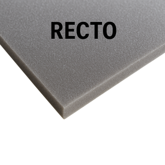 5 mètres de Mousse Contrecollée de Résille de 5 mm largeur 150 cm- colori gris