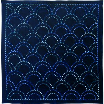 Kit initiation sashiko hanafukin 204 tissu 33x66 cm