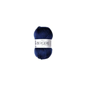 Pelote De Laine Blanche Bergère De France - 50% Laine 50% Acrylique - Idéale 4