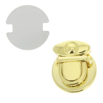 Fermoir cartable doré 31 mm 