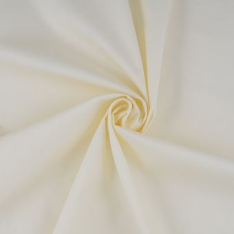 Tissu popeline Poppie uni écru