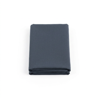 Coupon tissu 100% coton uni 45x55cm bleu/gris foncé