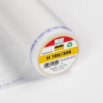 Entoilage thermocollant Vlieseline H180 blanc