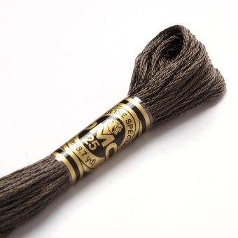 Fil mouliné à broder - Tons gris - COL 844