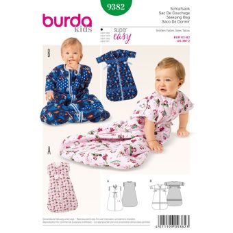 Patron Gigoteuse - Burda n°9382