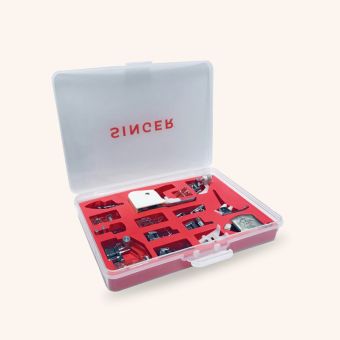 Coffret 14 pieds de biche machine Singer 