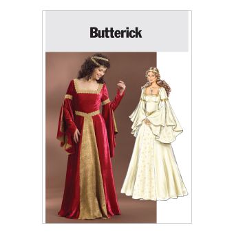 Patron Butterick 4571EE - Déguisement Robe historique 42 au 48