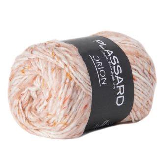 Pelote de fil à tricoter Orion rose pâle - Plassard
