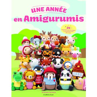 Livre une année en amigurumis 24 adorables personnages