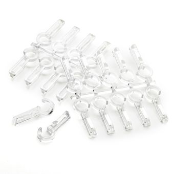 Agrafes 1 branche pour anneaux Ø35mm