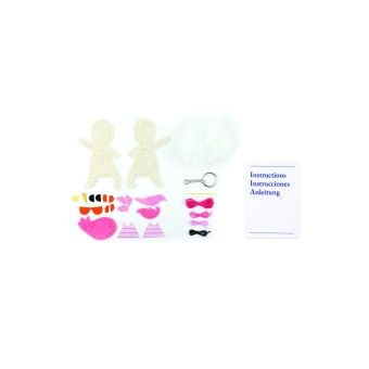 Kit DIY feutrine enfant - Licorne danseuse porte-clé - DMC