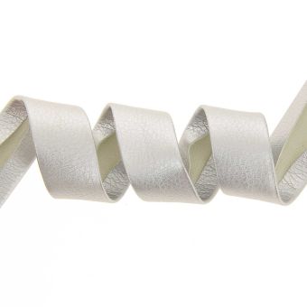 Biais Simili Cuir Métal - Mercerie Saint-Pierre