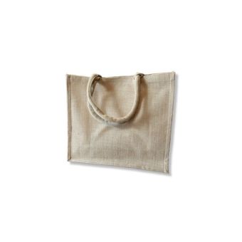 Sac en Toile de Jute Petit Modèle à Anses courtes personnalisable
