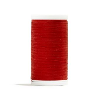 Bobine fil coton rouge 100m Mondial Tissus