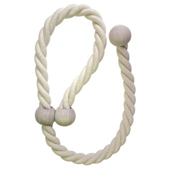 Embrasse cordon magnétique crème