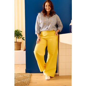 Patron MT Pantalon à pont JODIE 34 au 48