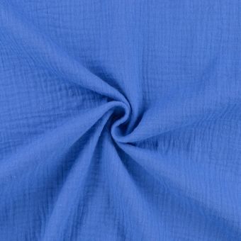 Tissu double gaze pailleté lavande