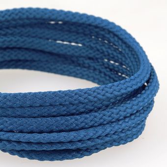 Cordon polyester 5mm bleu foncé