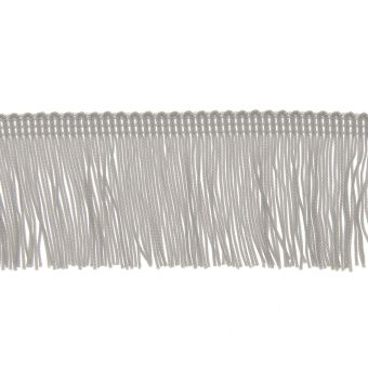 Ruban à franges gris clair longueur 50 mm
