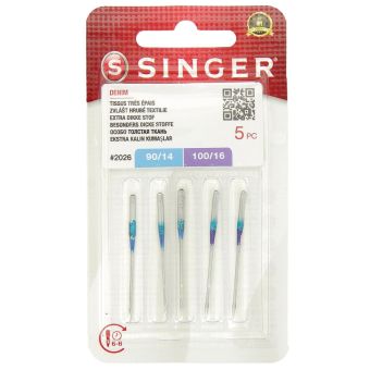 Aiguilles machine Singer pour jeans
