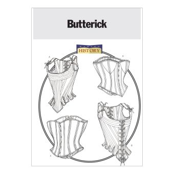 Patron Butterick 4254 - Corsets femme du 40 au 44