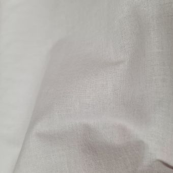 Entoilage thermocollant triplure coton doux blanc 90cm