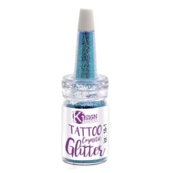 Ki-Sign - Paillettes pour la peau Bleu Flacon 7 ml