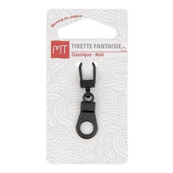 Tirette fantaisie classique noir MT