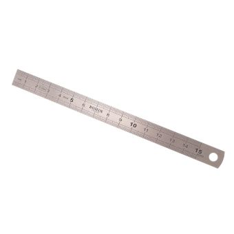 Réglet en métal 15 cm