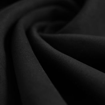 Tissu néoprène suédine noir