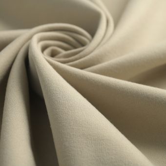Tissu maille Milano uni beige