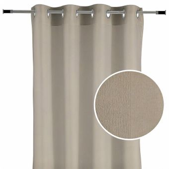 Voilage Espaon taupe 140 x 240 cm