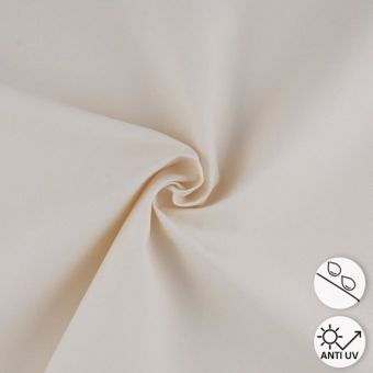 Tissu bâche Hanck déperlant anti uv écru 