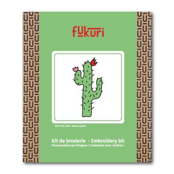 Kit Broderie complet - cactus - Fukuri