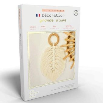 French kits DIY décoration - Grande plume