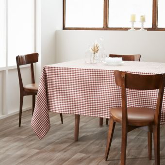 Nappe de table "Vickie" 150 x 350 cm "Gaze de Coton tissé teint"