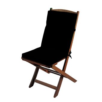 Coussin De Jardin Marron – Coton Doux, Attaches, Housse Amovible Lavable, Pour Fauteuil, Balcon, Terrasse