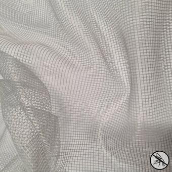 Tissu moustiquaire souple gris 300 cm
