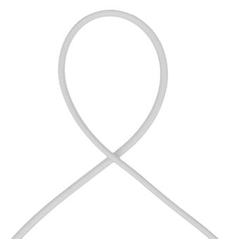 Cordon élastique blanc 3 mm