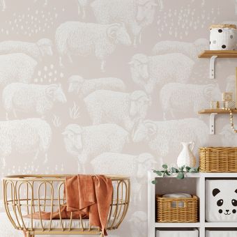 Papier peint panoramique Bergerie