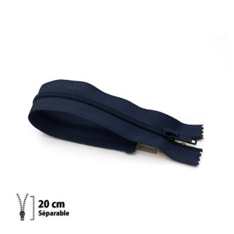 Lot De 5 Fermetures éclair Vertes 20 Cm Non Séparables – Idéal Pour Créations