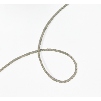Cordon bocca mat 3mm /bobine 25 m couleur taupe