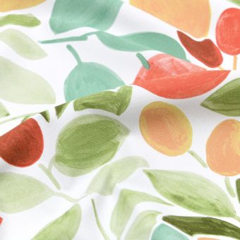Tissu enduit souple amalfi multicolore 140