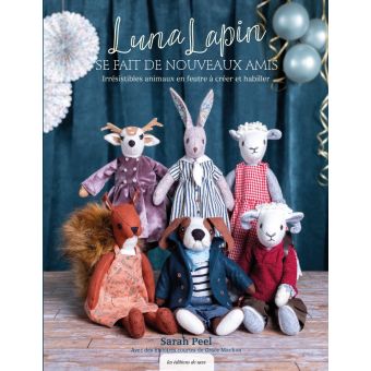 Livre couture - Luna lapin et ses 5 nouveaux amis
