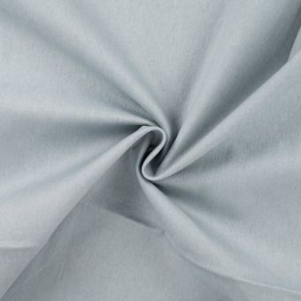 Tissu denim coton stretch uni gris clair