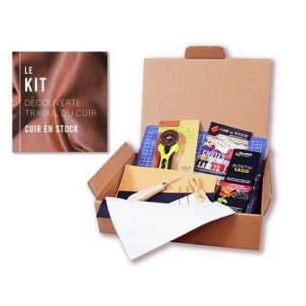 Kit d'outils - Découverte travail du cuir - Cuir en Stock