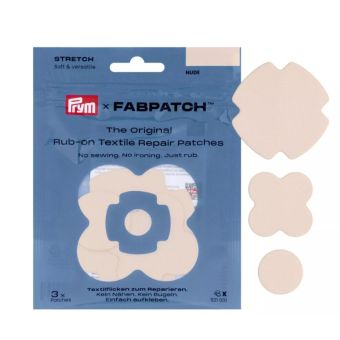 Lot de 3 patchs réparation Rub-On stretch beige - Prym
