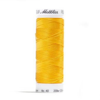 Bobine fil Poly Sheen jaune-orange Mettler  col.800
