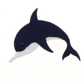 Écusson thermocollant dauphin